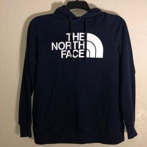 Medium North Face sweatshirt, Navy Blue